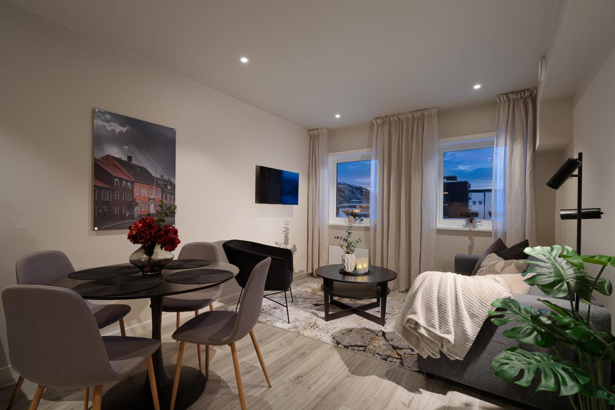 Bispegata 5 - Studio Apartment Hotel Тромсё Экстерьер фото